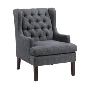 Textured Fabric Accent Chair