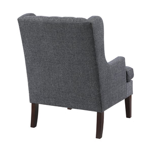 Textured Fabric Accent Chair