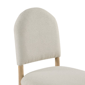 Textured Fabric Dining Chair