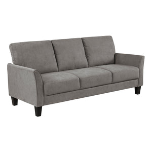 Textured Fabric Living Room Sofa