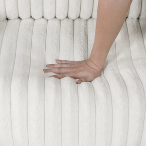 Corduroy Fabric Swivel Chair