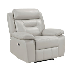 Leather Power Reclining Chair