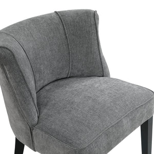 Textured Fabric Accent Chair