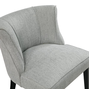 Textured Fabric Accent Chair