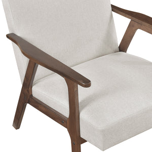 Textured Fabric Accent Chair