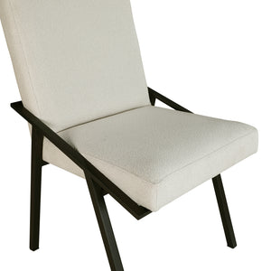 Textured Fabric Dining Chair