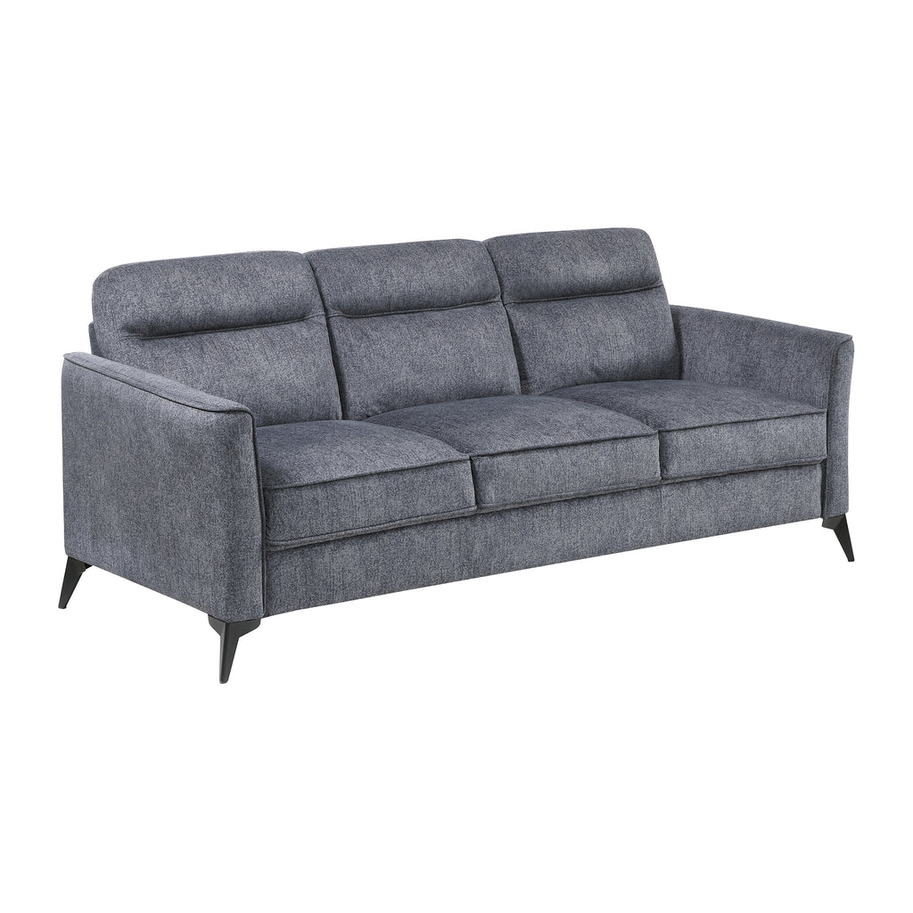 Textured Microfiber Sofa