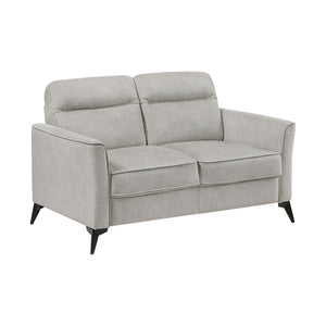 Textured Microfiber Loveseat