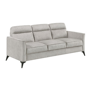 Textured Microfiber Sofa
