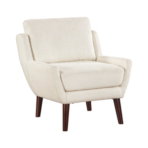 Chenille Fabric Accent Chair