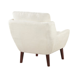 Chenille Fabric Accent Chair