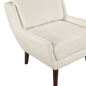 Chenille Fabric Accent Chair