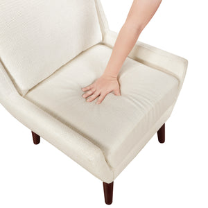 Chenille Fabric Accent Chair