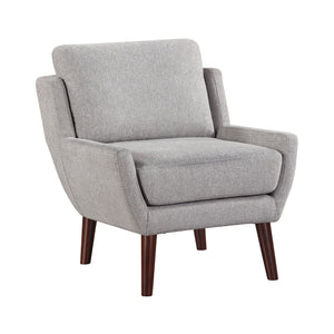 Chenille Fabric Accent Chair