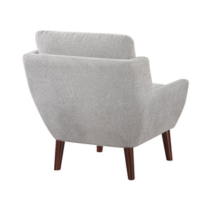 Chenille Fabric Accent Chair