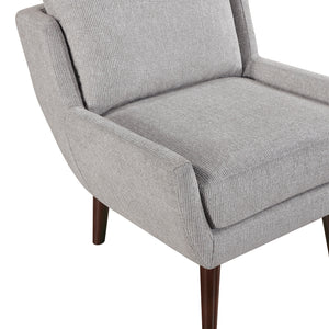 Chenille Fabric Accent Chair