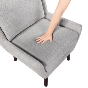 Chenille Fabric Accent Chair