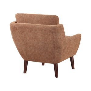 Chenille Fabric Accent Chair