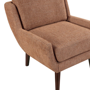 Chenille Fabric Accent Chair