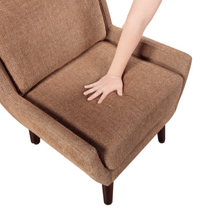 Chenille Fabric Accent Chair