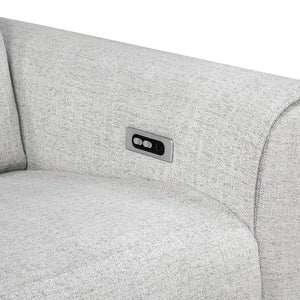 Chenille Fabric 7-Piece Modular Power Reclining Sectional