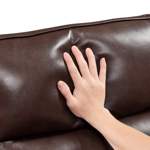 Leather Swivel Glider Reclining Chair