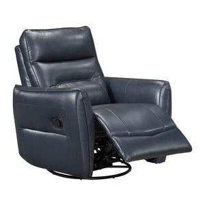 Leather Swivel Glider Reclining Chair
