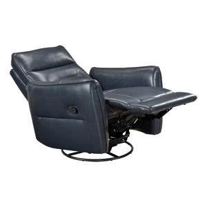 Leather Swivel Glider Reclining Chair