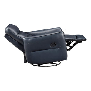 Leather Swivel Glider Reclining Chair