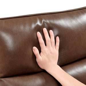 Leather Swivel Glider Reclining Chair