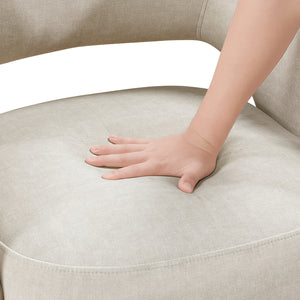 Velvet Fabric Accent Chair