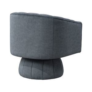 Velvet Fabric Swivel Chair