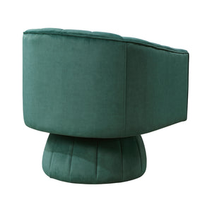 Velvet Fabric Swivel Chair