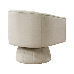Velvet Fabric Swivel Chair