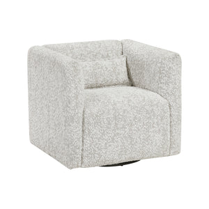 Jacquard Fabric Swivel Chair