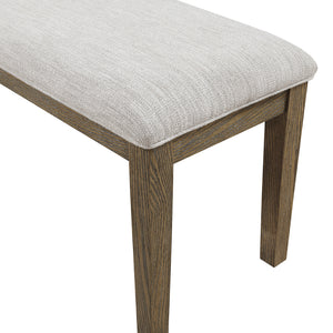 Textured Fabric 6-Piece Dining Set