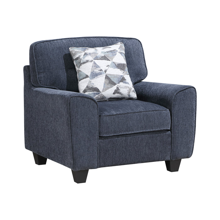 Chenille Fabric Living Room Chair