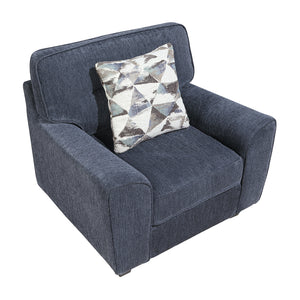 Chenille Fabric Living Room Chair