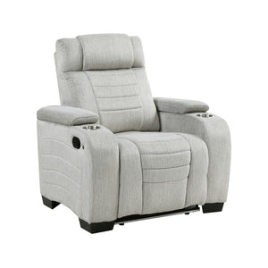 Textured Microfiber Reclining Chair