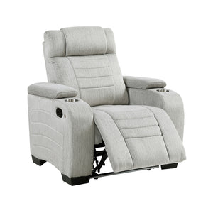 Textured Microfiber Reclining Chair