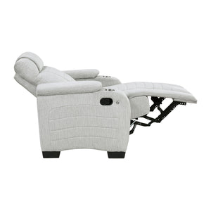 Textured Microfiber Reclining Chair