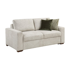 Textured Microfiber Living Room Loveseat