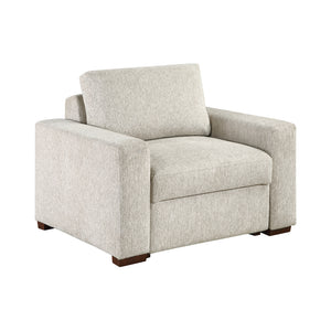 Textured Microfiber Living Room Chair