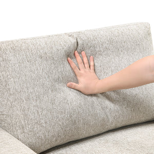 Textured Microfiber Living Room Chair
