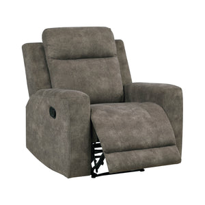 Textured Microfiber Reclining Chair