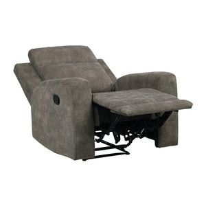 Textured Microfiber Reclining Chair