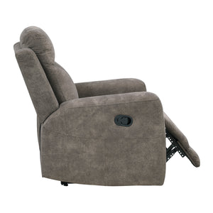 Textured Microfiber Reclining Chair