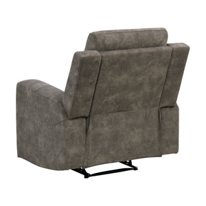 Textured Microfiber Reclining Chair