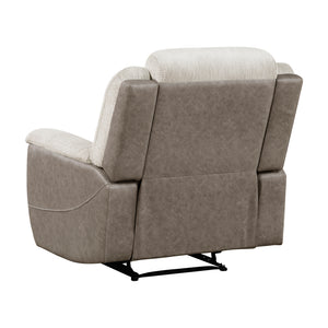 Chenille Fabric Reclining Chair