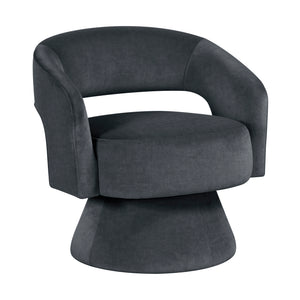 Velvet Swivel Chair